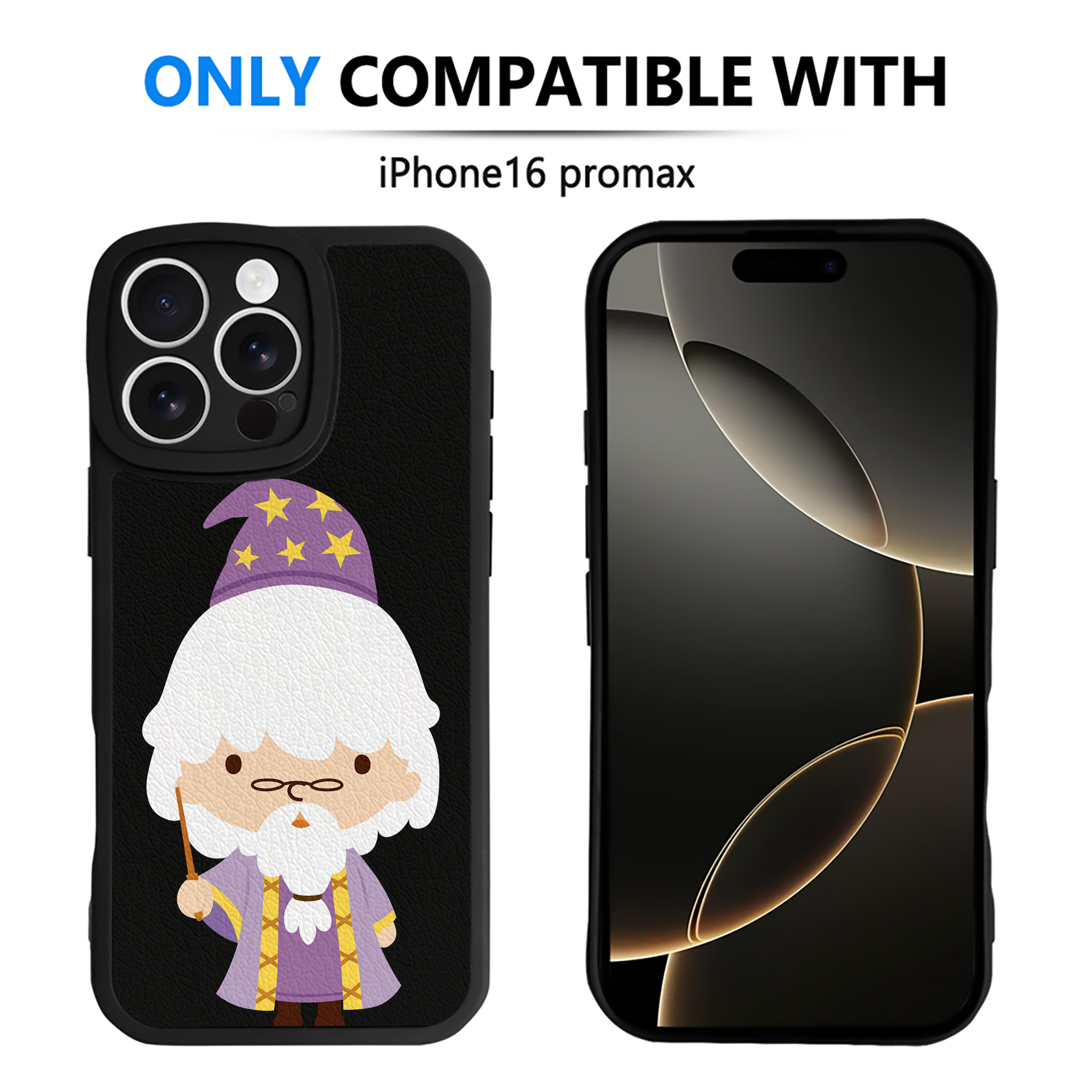 （画像用） Harry Potter ハリー・ポッターシリーズ 【iPhone 16シリーズ対応】シリコンスマホケース（レザー調） 材質：シリコン